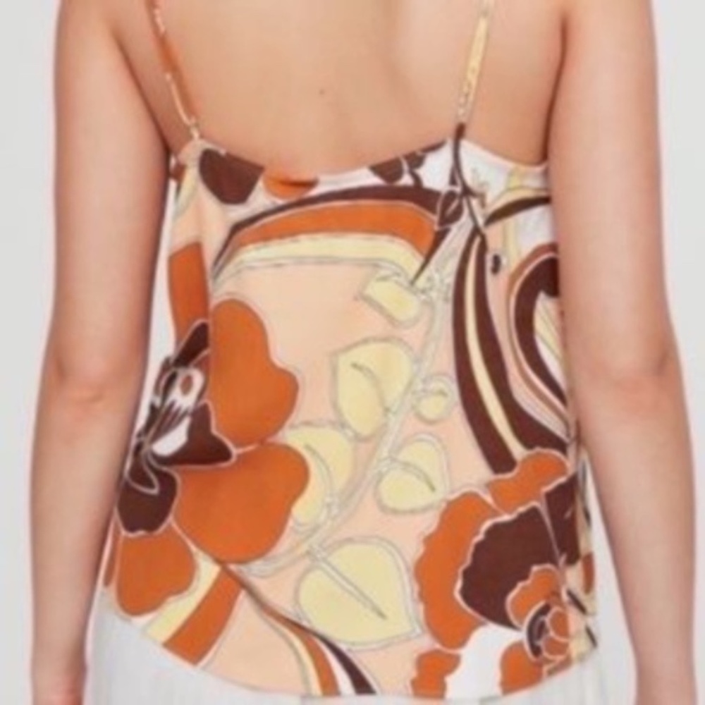 NWT Aritzia Wilfred Kaleidoscope Cami (Small) - Picture 4 of 5